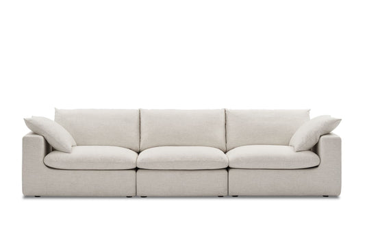 Dawson Sofa, 3 Seater, Ivory