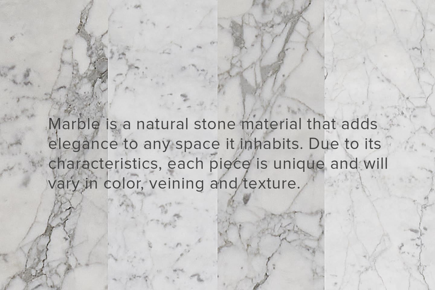 Kelsey Marble Dining Table, Natural Ash